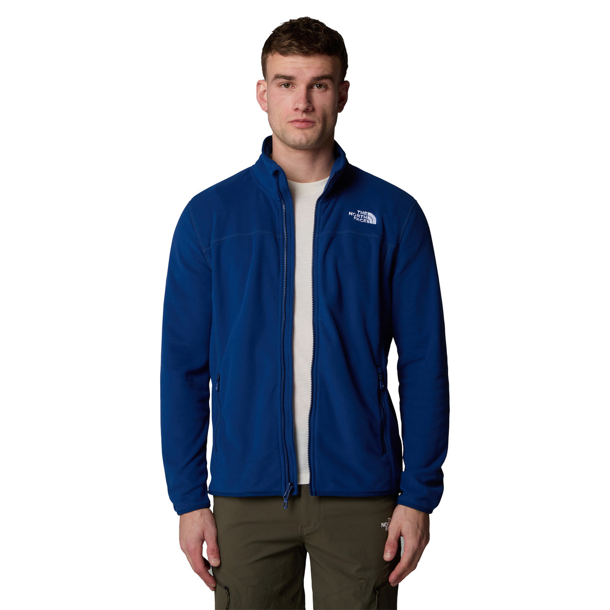 The North Face Men's 100 Glacier Full Zip Fleece Jacket TNF Medium Grey Heather / Small-TNF Medium Grey Heather / Medium-TNF Medium Grey Heather / Large-TNF Medium Grey Heather / X-Large-TNF Medium Grey Heather / XX-Large #- 53 Degrees North