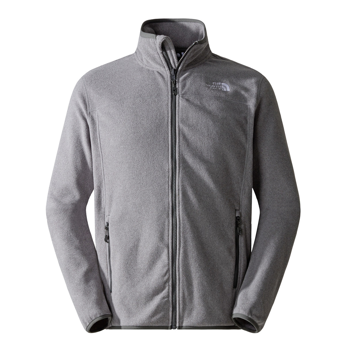 The North Face Men's 100 Glacier Full Zip Fleece Jacket TNF Medium Grey Heather / Small-TNF Medium Grey Heather / Medium-TNF Medium Grey Heather / Large-TNF Medium Grey Heather / X-Large-TNF Medium Grey Heather / XX-Large #- 53 Degrees North