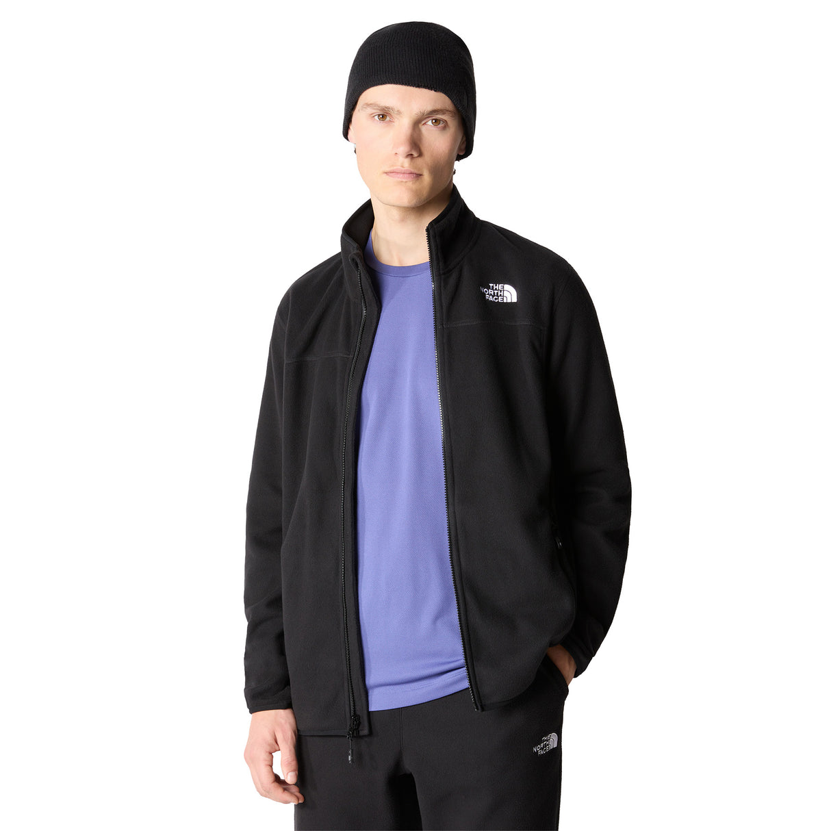 The North Face Men's 100 Glacier Full Zip Fleece Jacket TNF Medium Grey Heather / Small-TNF Medium Grey Heather / Medium-TNF Medium Grey Heather / Large-TNF Medium Grey Heather / X-Large-TNF Medium Grey Heather / XX-Large #- 53 Degrees North