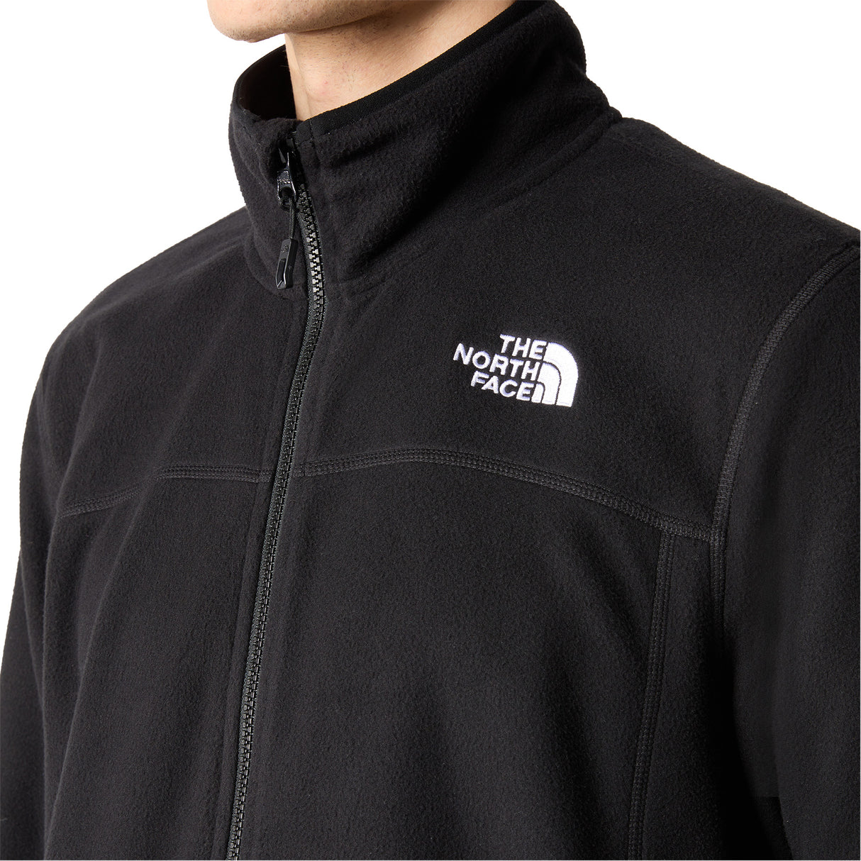 The North Face Men's 100 Glacier Full Zip Fleece Jacket TNF Medium Grey Heather / Small-TNF Medium Grey Heather / Medium-TNF Medium Grey Heather / Large-TNF Medium Grey Heather / X-Large-TNF Medium Grey Heather / XX-Large #- 53 Degrees North