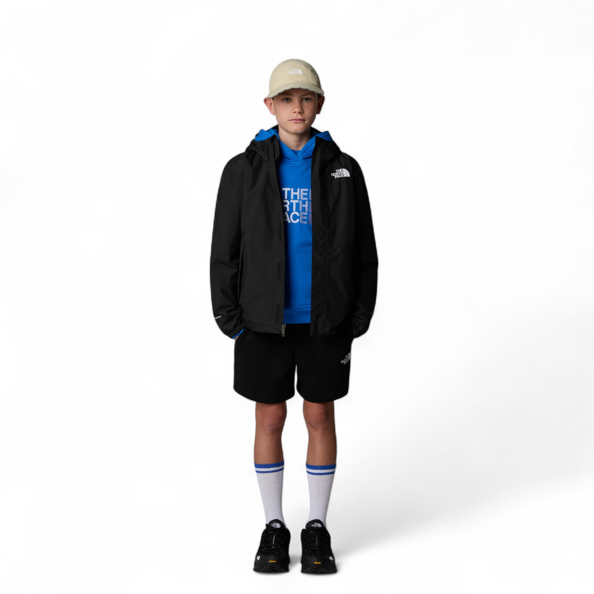 The North Face Boys' Warm Antora Rain Jacket TNF Black / Age 5-6-TNF Black / Age 7-8-TNF Black / Age 9-10-TNF Black / Age 11-12-TNF Black / Age 14-16 #- 53 Degrees North