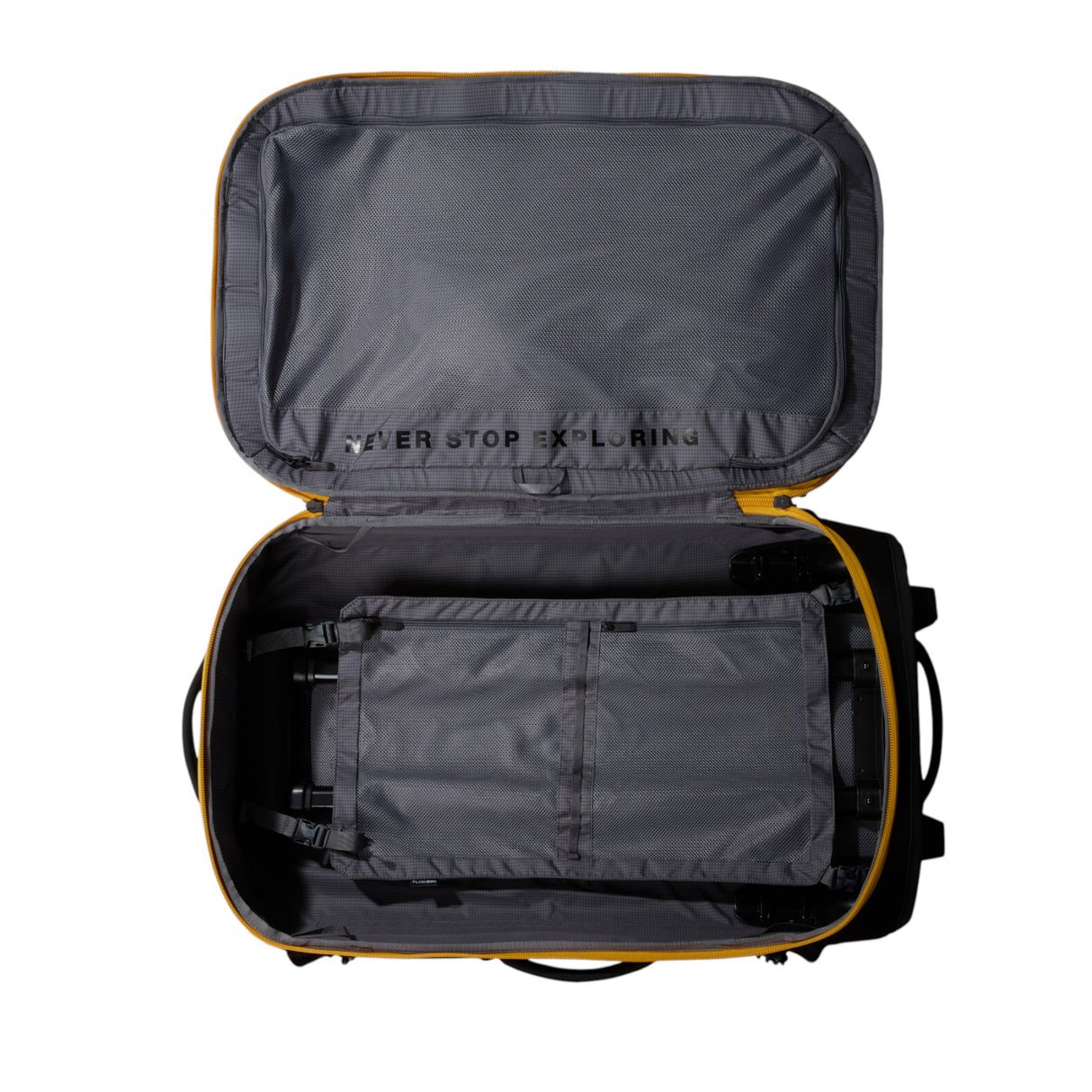 The North Face Base Camp Rolling Thunder 28 Summit Gold/TNF Black-TNF Black #- 53 Degrees North