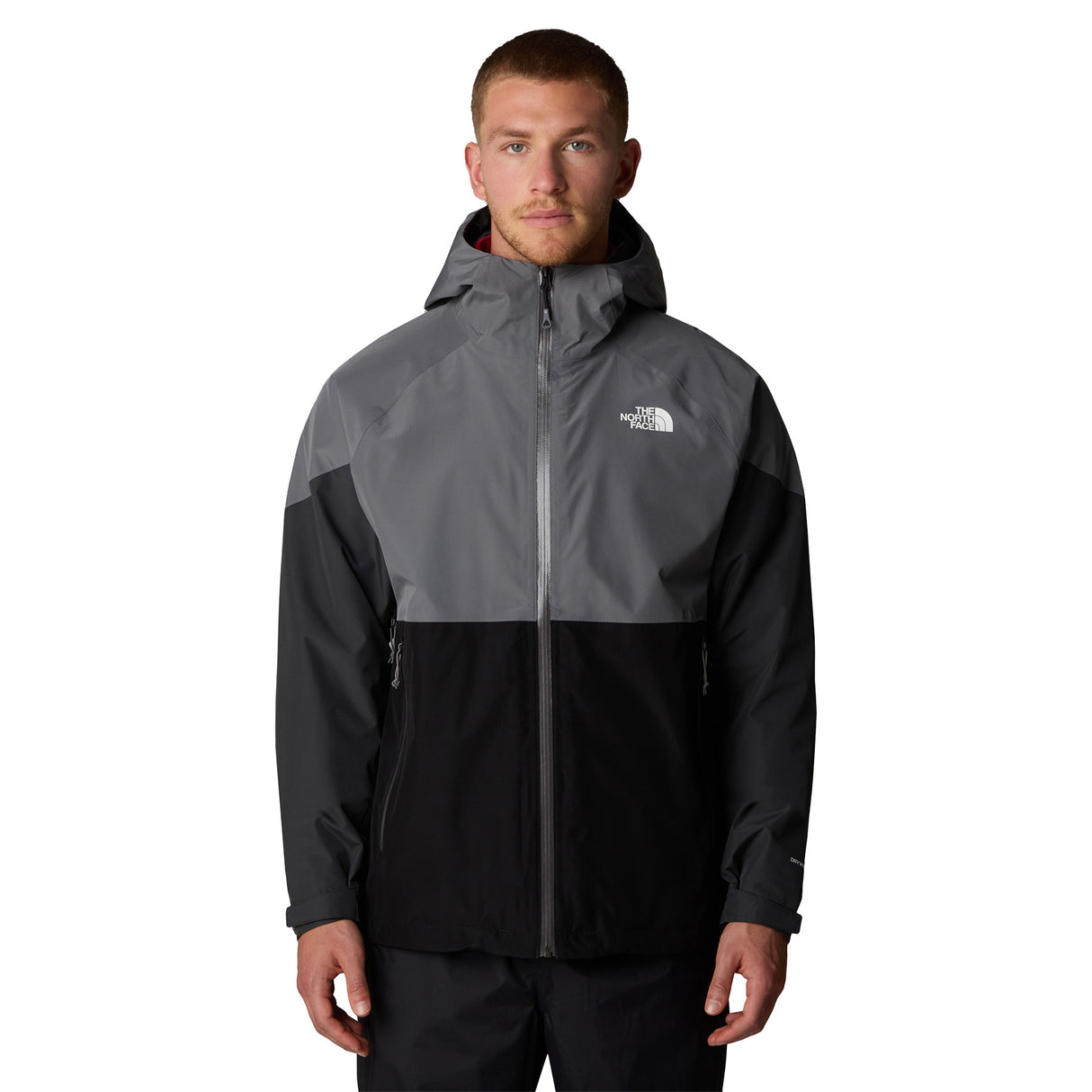 The North Face Men's Lightning Zip-In Waterproof Jacket Asphalt Grey/Mineral Ink / Small-Asphalt Grey/Mineral Ink / Medium-Asphalt Grey/Mineral Ink / Large-Asphalt Grey/Mineral Ink / X-Large-Asphalt Grey/Mineral Ink / XX-Large #- 53 Degrees North