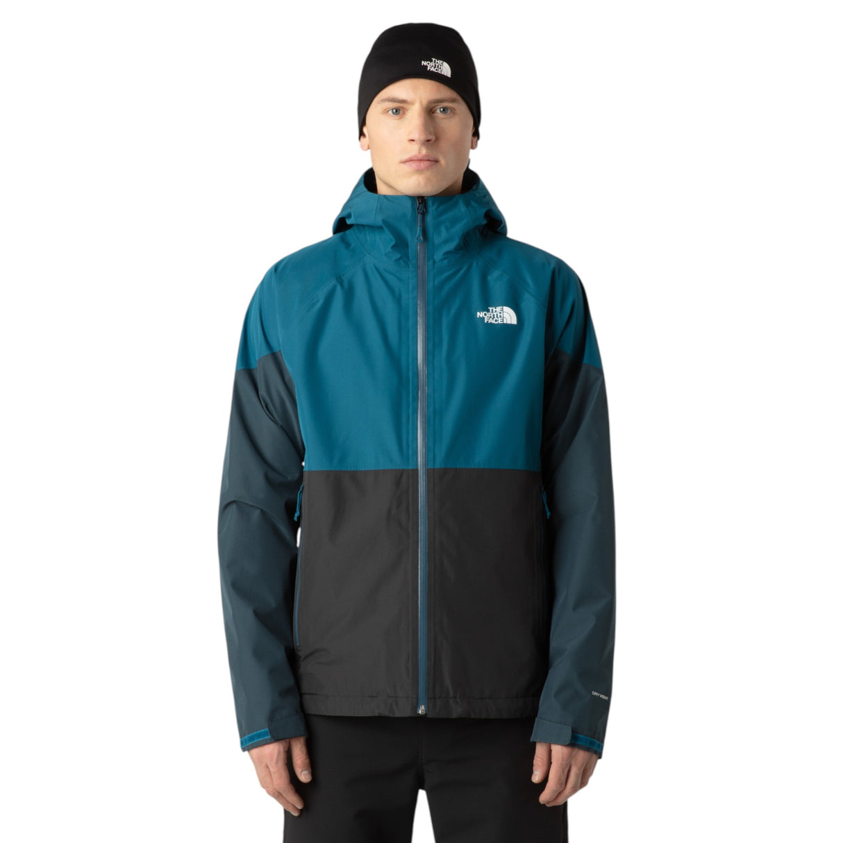 The North Face Men's Lightning Zip-In Waterproof Jacket Asphalt Grey/Mineral Ink / Small-Asphalt Grey/Mineral Ink / Medium-Asphalt Grey/Mineral Ink / Large-Asphalt Grey/Mineral Ink / X-Large-Asphalt Grey/Mineral Ink / XX-Large #- 53 Degrees North