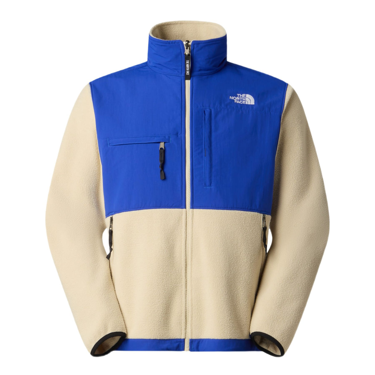 The North Face Men's Retro Denali Fleece Jacket Desert Stone/TNF Blue / Small-Desert Stone/TNF Blue / Medium-Desert Stone/TNF Blue / Large-Desert Stone/TNF Blue / X-Large - 53 Degrees North