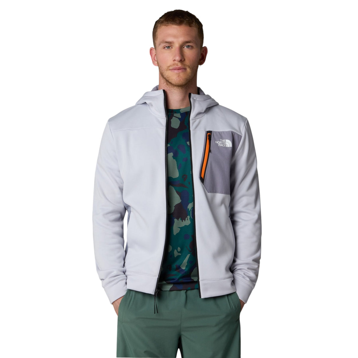 The North Face Men's Mountain Athletics Full Zip Fleece Jacket Duck Green/Deep Nori / Small-Duck Green/Deep Nori / Medium-Duck Green/Deep Nori / Large-Duck Green/Deep Nori / X-Large-Mystic Haze/Pearl Mist / Small #- 53 Degrees North