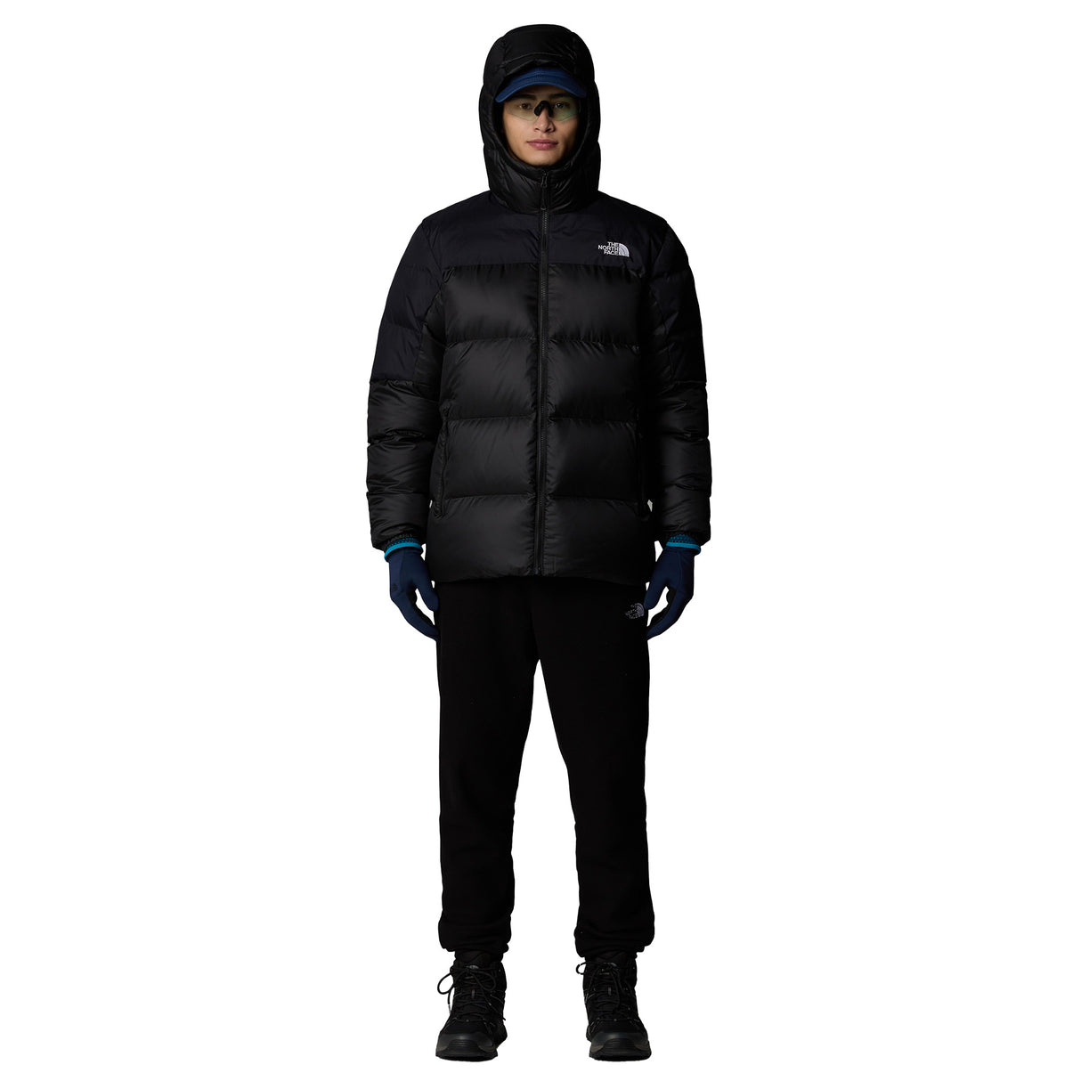 The North Face Men's Diablo Down Hooded Jacket TNF Black Heather TNF Black / Small-TNF Black Heather TNF Black / Medium-TNF Black Heather TNF Black / Large-TNF Black Heather TNF Black / X-Large-TNF Black Heather TNF Black / XX-Large #- 53 Degrees North