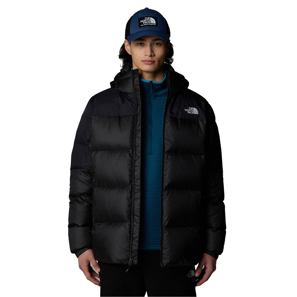 The North Face Men's Diablo Down Hooded Jacket TNF Black Heather TNF Black / Small-TNF Black Heather TNF Black / Medium-TNF Black Heather TNF Black / Large-TNF Black Heather TNF Black / X-Large-TNF Black Heather TNF Black / XX-Large #- 53 Degrees North