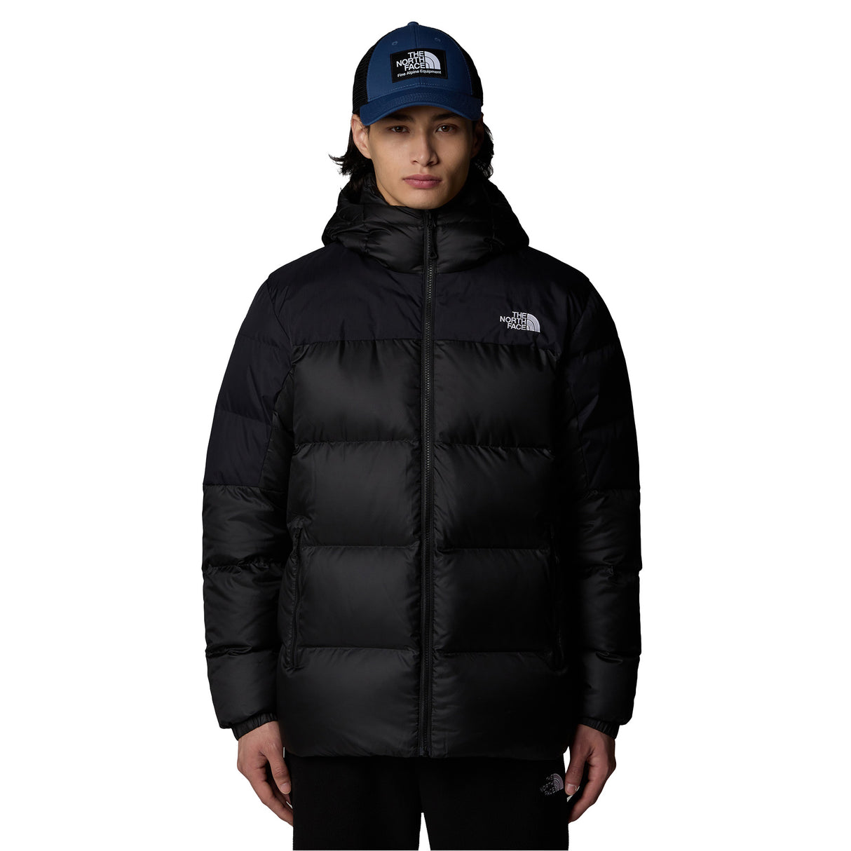 The North Face Men's Diablo Down Hooded Jacket TNF Black Heather TNF Black / Small-TNF Black Heather TNF Black / Medium-TNF Black Heather TNF Black / Large-TNF Black Heather TNF Black / X-Large-TNF Black Heather TNF Black / XX-Large #- 53 Degrees North