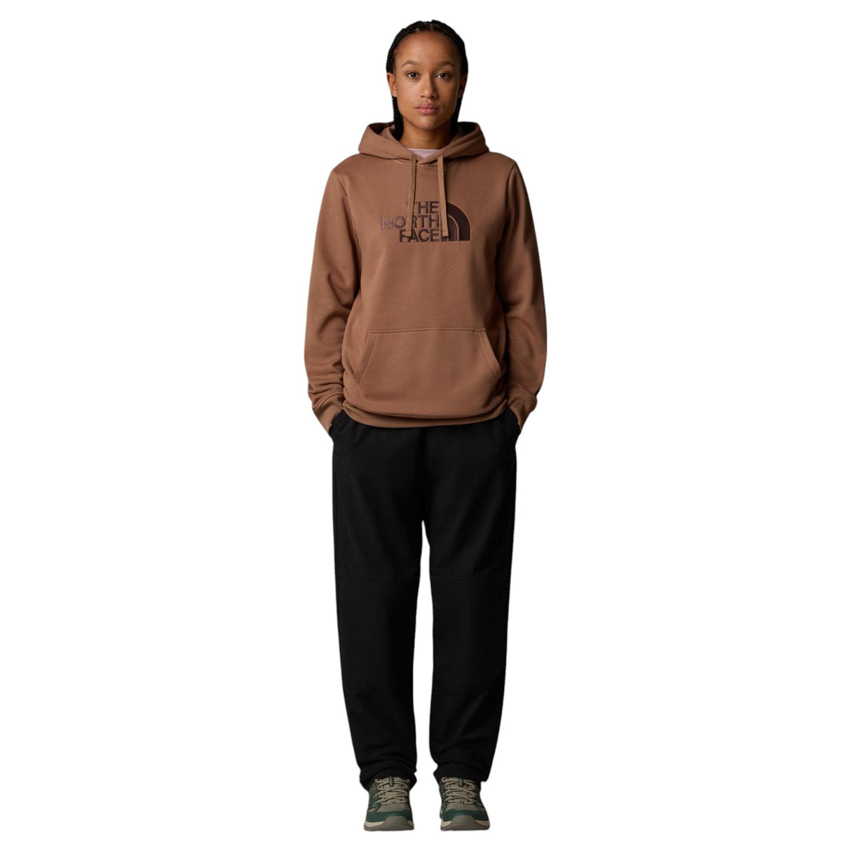 The North Face Women's Drew Peak Pullover Hoodie Latte/Smokey Brown / X-Small-Latte/Smokey Brown / Small-Latte/Smokey Brown / Medium-Latte/Smokey Brown / Large-Latte/Smokey Brown / X-Large #- 53 Degrees North