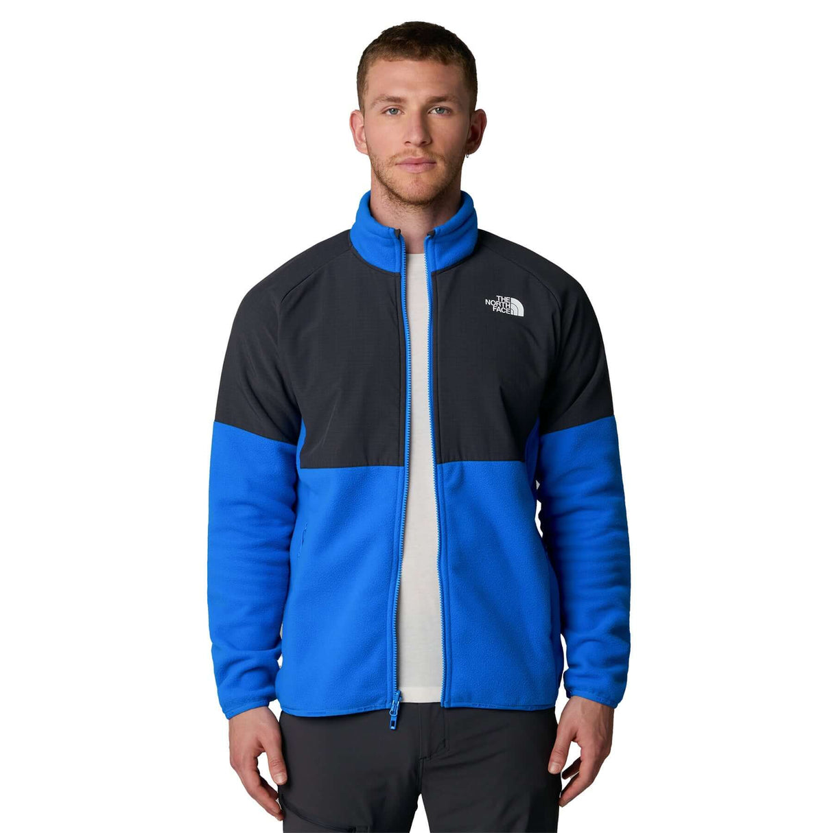 The North Face Men's Glacier Heavyweight Full Zip Fleece Asphalt Grey / Small-Asphalt Grey / Medium-Asphalt Grey / Large-Asphalt Grey / X-Large-Asphalt Grey / XX-Large #- 53 Degrees North