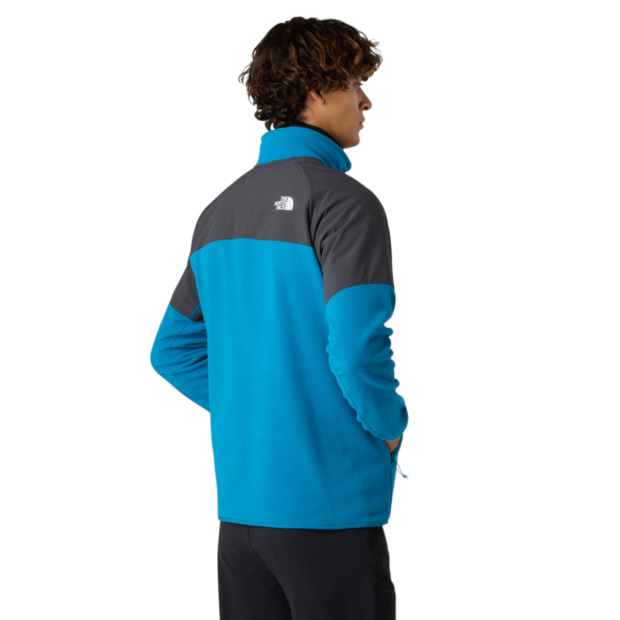 The North Face Men's Glacier Heavyweight 1/2 Zip Fleece Dusk Blue/Asphalt Grey / Small-Dusk Blue/Asphalt Grey / Medium-Dusk Blue/Asphalt Grey / Large-Dusk Blue/Asphalt Grey / X-Large-Dusk Blue/Asphalt Grey / XX-Large #- 53 Degrees North