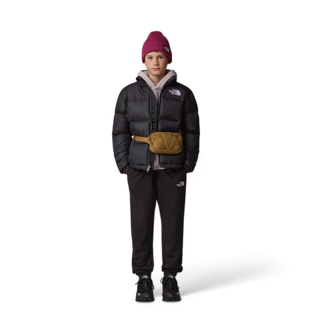 The North Face Kids' 1996 Retro Nuptse Jacket Latte / Age 7-8-Latte / Age 9-10-Latte / Age 11-12-Latte / Age 14-16-Latte / Age 18-20 #- 53 Degrees North
