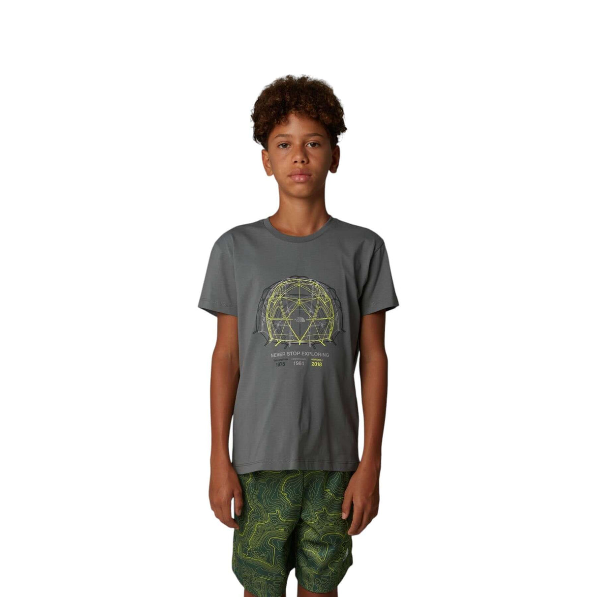 The North Face Boys' Graphic Relaxed T-Shirt TNF Black / Age 7-8-TNF Black / Age 9-10-TNF Black / Age 11-12-TNF Black / Age 14-16-TNF Black / Age 18-20 #- 53 Degrees North