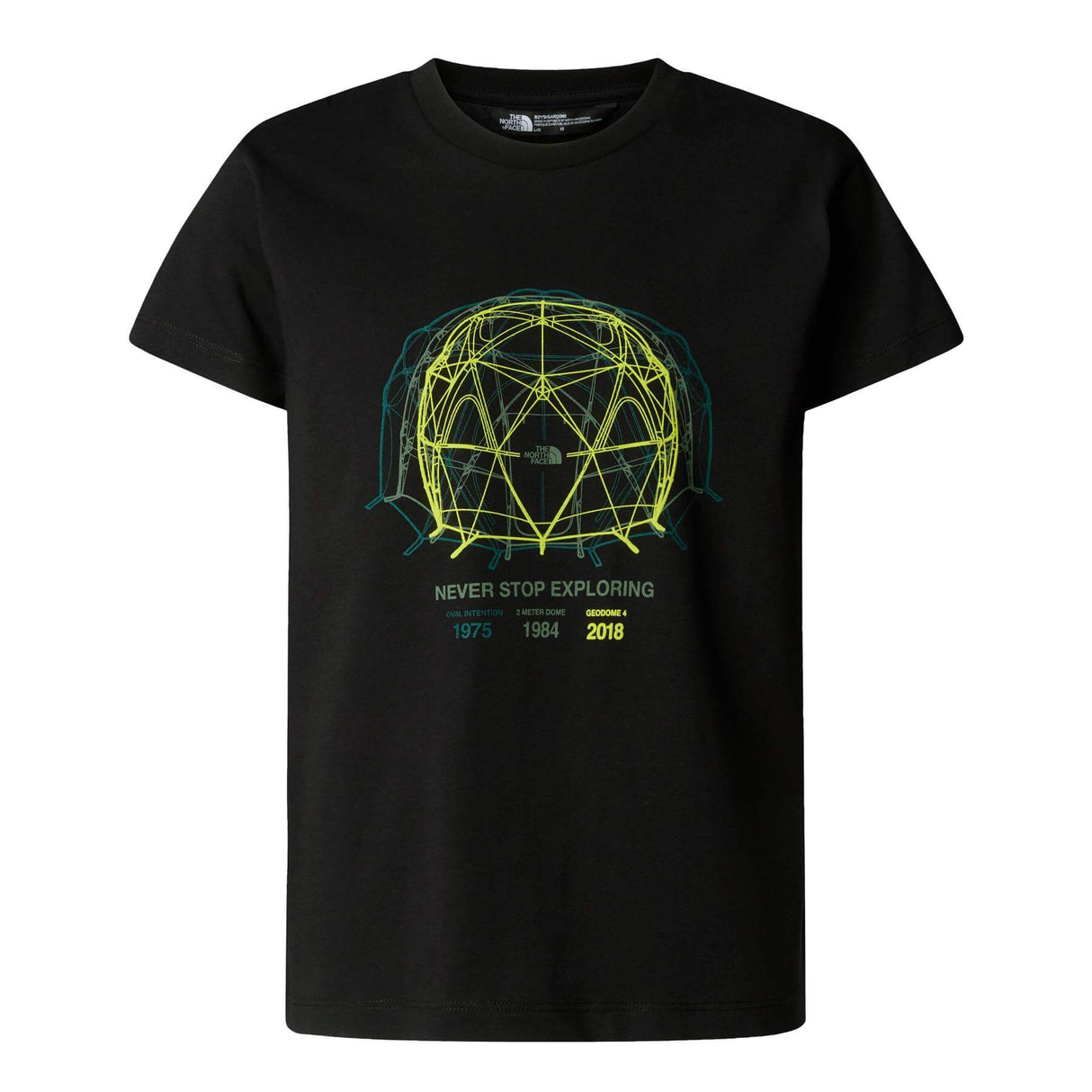 The North Face Boys' Graphic Relaxed T-Shirt TNF Black / Age 7-8-TNF Black / Age 9-10-TNF Black / Age 11-12-TNF Black / Age 14-16-TNF Black / Age 18-20 #- 53 Degrees North