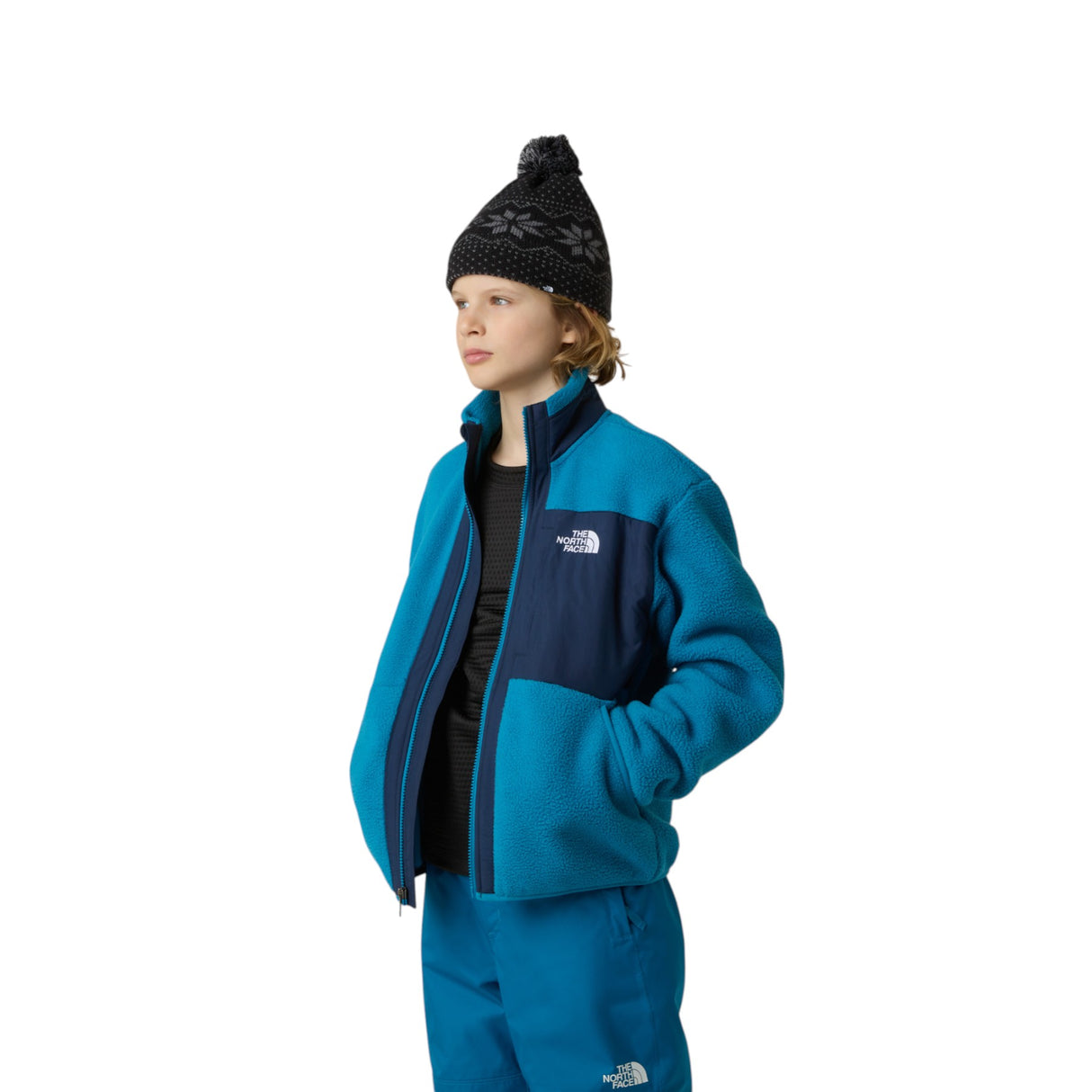 The North Face Boys' Yumiori Full Zip Jacket Dusk Blue/Summit Navy / Age 5-6-Dusk Blue/Summit Navy / Age 7-8-Dusk Blue/Summit Navy / Age 9-10-Dusk Blue/Summit Navy / Age 11-12-Dusk Blue/Summit Navy / Age 14-16 #- 53 Degrees North