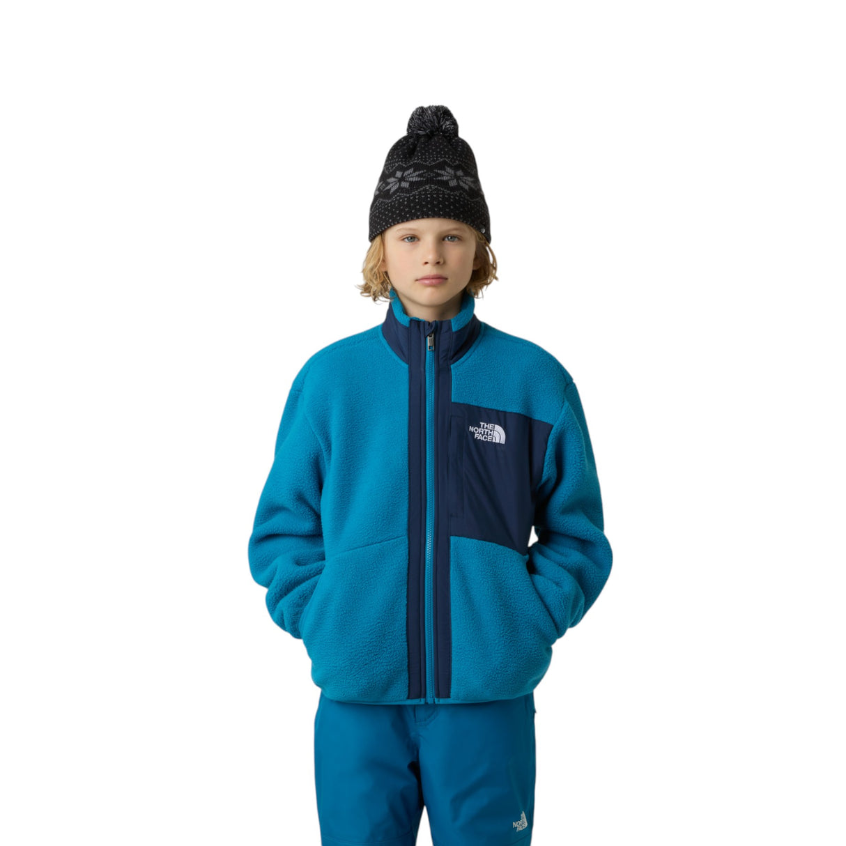The North Face Boys' Yumiori Full Zip Jacket Dusk Blue/Summit Navy / Age 5-6-Dusk Blue/Summit Navy / Age 7-8-Dusk Blue/Summit Navy / Age 9-10-Dusk Blue/Summit Navy / Age 11-12-Dusk Blue/Summit Navy / Age 14-16 #- 53 Degrees North
