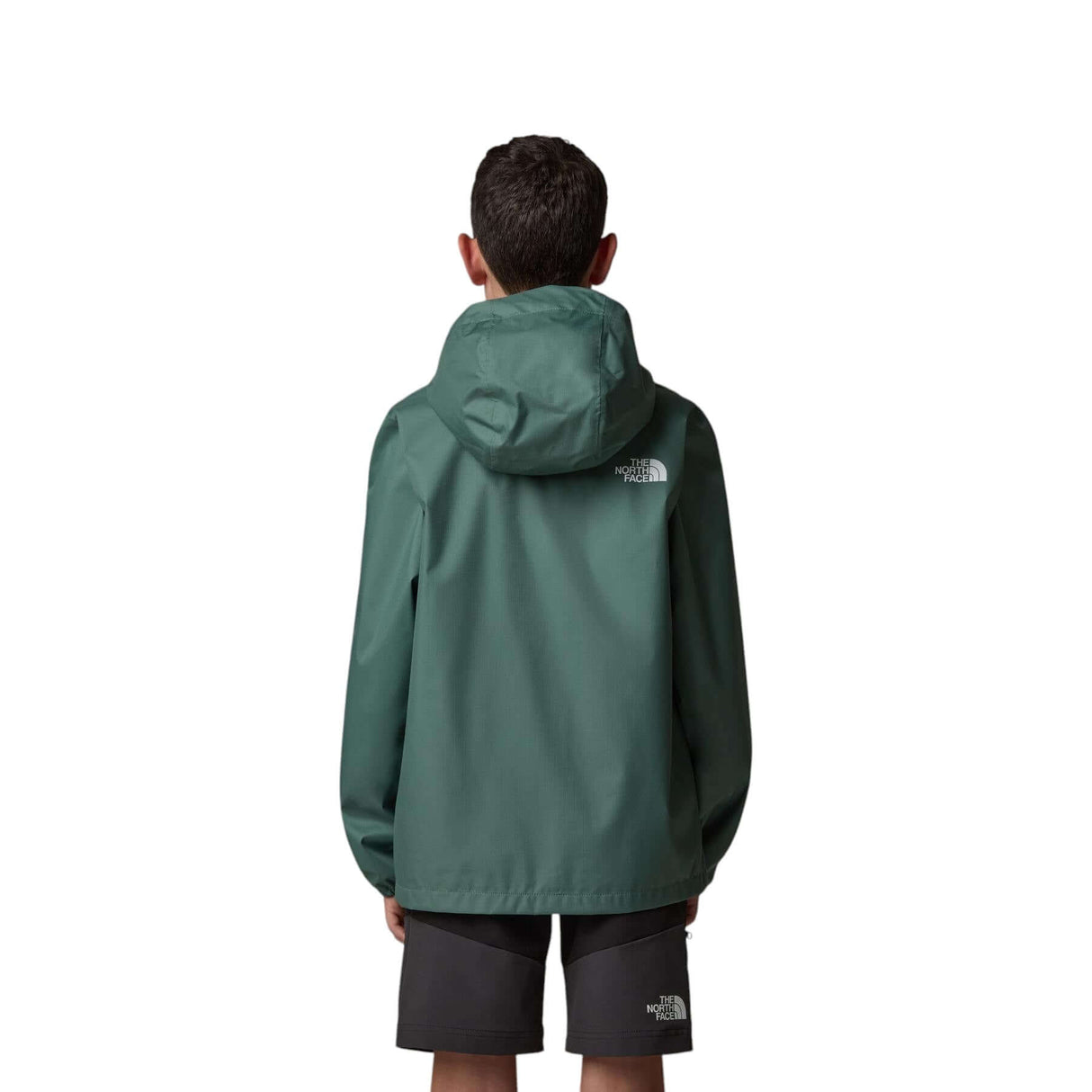 The North Face Kids' Zipline Rain Jacket Duck Green / Age 7-8-Duck Green / Age 9-10-Duck Green / Age 11-12-Duck Green / Age 14-16-Duck Green / Age 18-20 #- 53 Degrees North