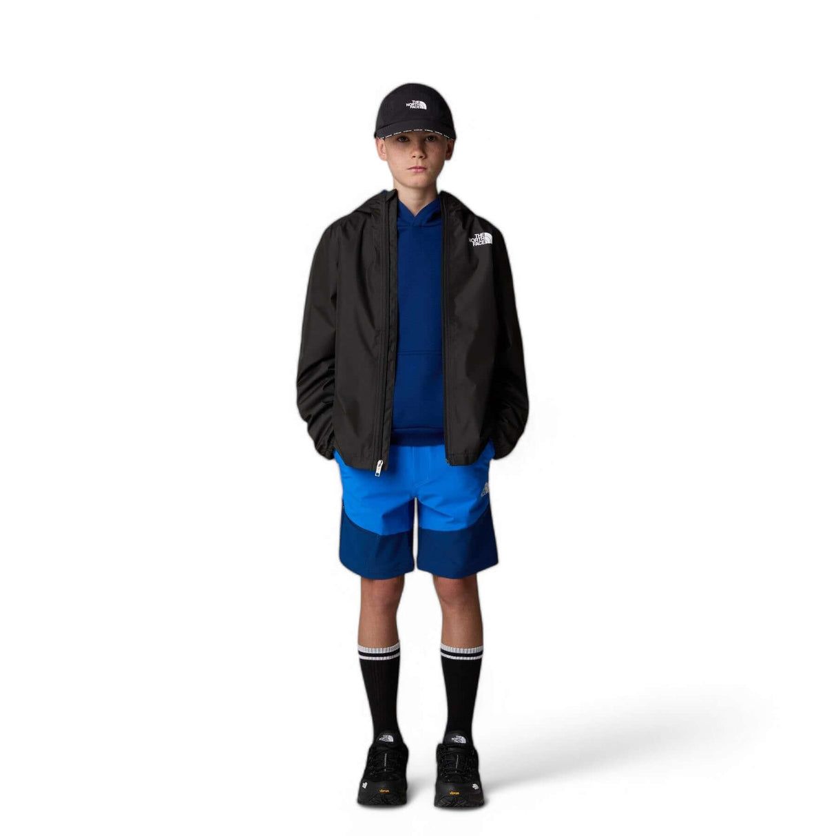 The North Face Kids' Zipline Rain Jacket Duck Green / Age 7-8-Duck Green / Age 9-10-Duck Green / Age 11-12-Duck Green / Age 14-16-Duck Green / Age 18-20 #- 53 Degrees North