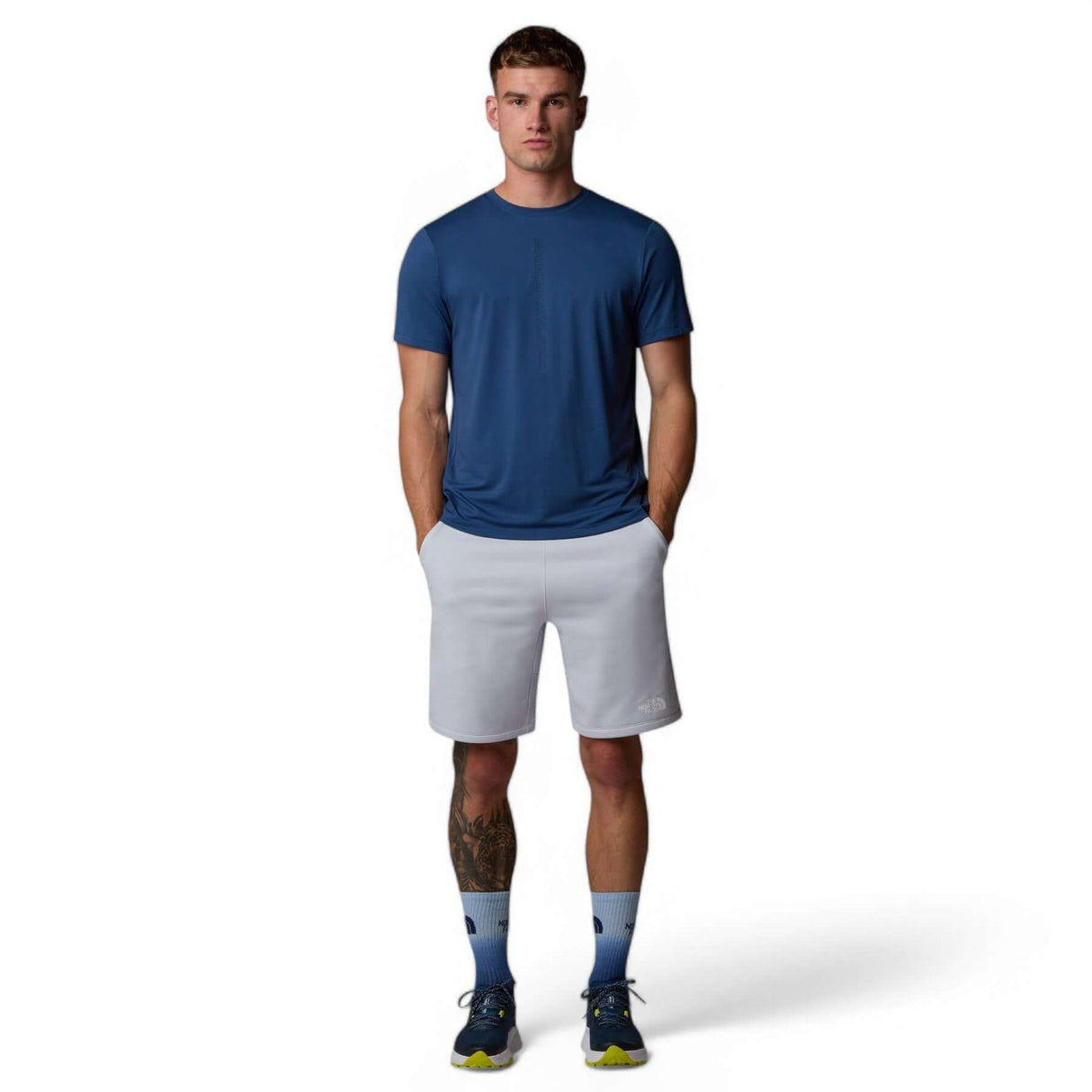 The North Face Men’s Mountain Athletics 24/7 Graphic T-Shirt Mystic Haze / Small-Mystic Haze / Medium-Mystic Haze / Large-Mystic Haze / X-Large-Mystic Haze / XX-Large #- 53 Degrees North