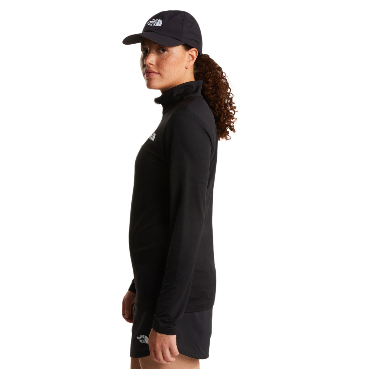 The North Face Women’s Flex Slim 1/4 Zip Long-Sleeve Top TNF Black / X-Small-TNF Black / Small-TNF Black / Medium-TNF Black / Large-TNF Black / X-Large #- 53 Degrees North