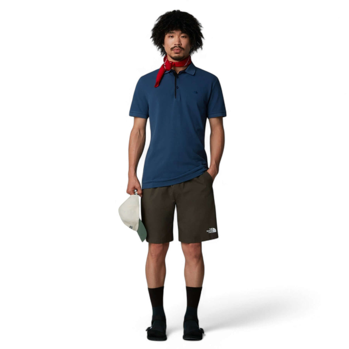 The North Face Men's Premium Slim Polo Shady Blue / Small-Shady Blue / Medium-Shady Blue / Large-Shady Blue / X-Large-Shady Blue / XX-Large #- 53 Degrees North