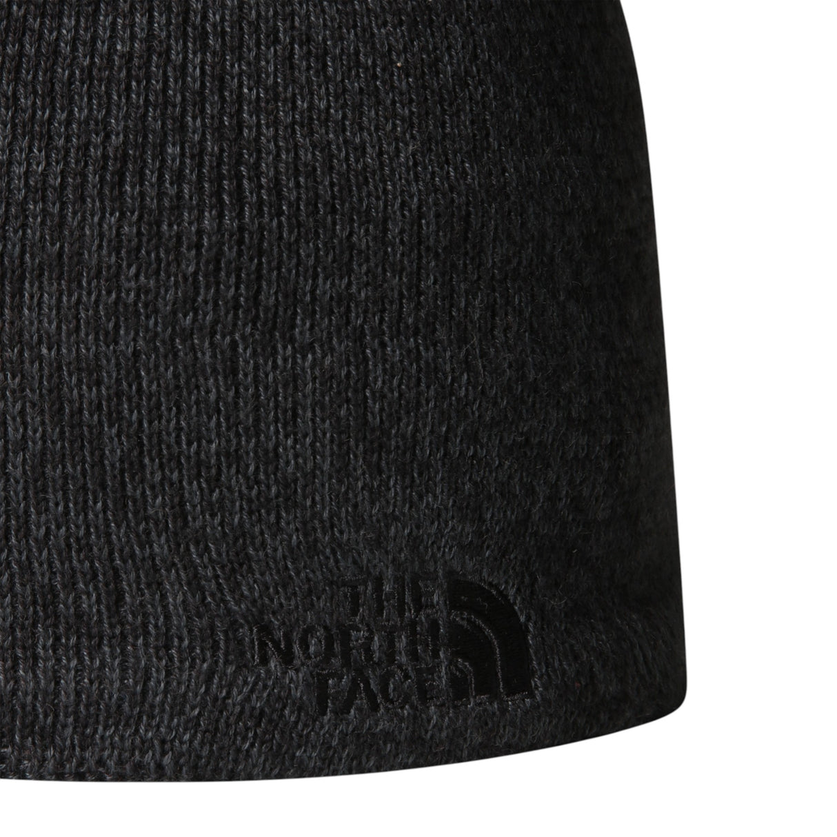 The North Face Jim Beanie TNF Light Grey Heather-TNF Black Heather #- 53 Degrees North