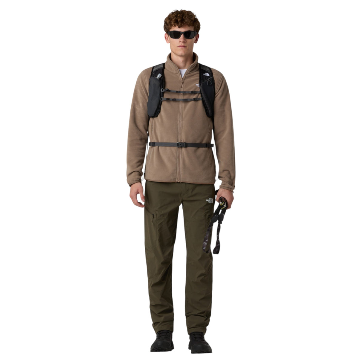 The North Face Men's Glacier Fleece Jacket Mocha Brown / Small-Mocha Brown / Medium-Mocha Brown / Large-Mocha Brown / X-Large-Mocha Brown / XX-Large #- 53 Degrees North