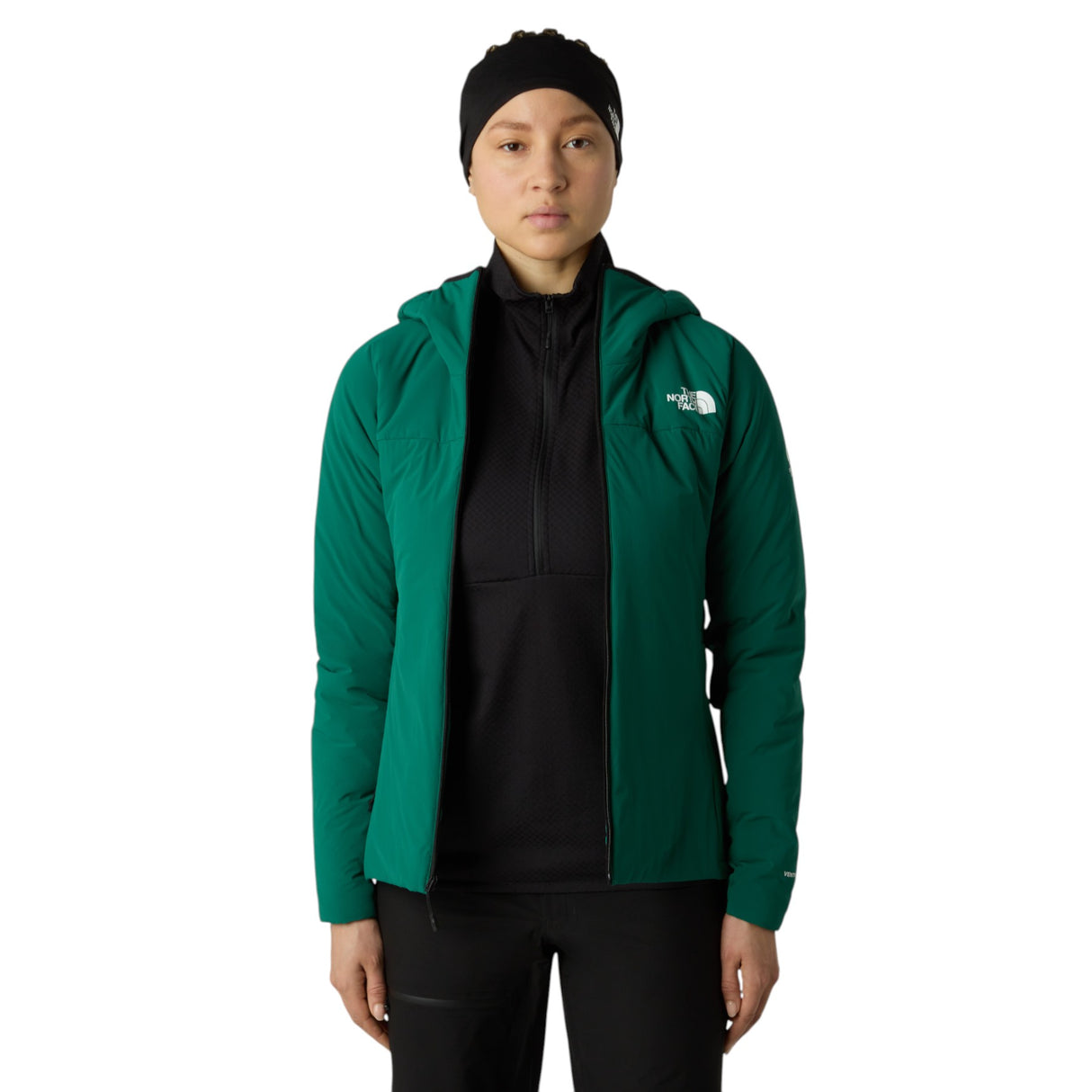 The North Face Women's Summit Casaval Hybrid Hooded Jacket Evergreen / X-Small-Evergreen / Small-Evergreen / Medium-Evergreen / Large #- 53 Degrees North