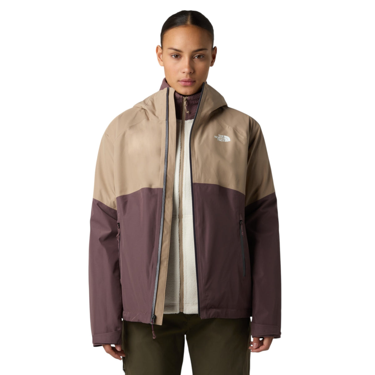 The North Face Women's Diablo Dynamic Zip-In Jacket Frost Grey/Granite Grey / X-Small-Frost Grey/Granite Grey / Small-Frost Grey/Granite Grey / Medium-Frost Grey/Granite Grey / Large-Frost Grey/Granite Grey / X-Large #- 53 Degrees North