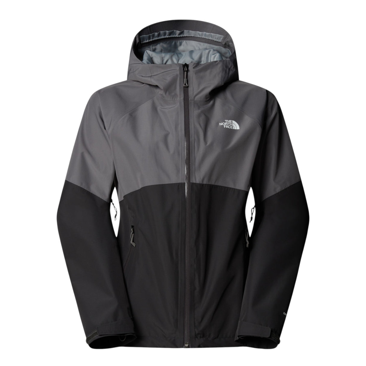 The North Face Women's Diablo Dynamic Zip-In Waterproof Jacket Mushroom Grey/Tawny Quartz / X-Small-Mushroom Grey/Tawny Quartz / Small-Mushroom Grey/Tawny Quartz / Medium-Mushroom Grey/Tawny Quartz / Large-Mushroom Grey/Tawny Quartz / X-Large #- 53 Degrees North