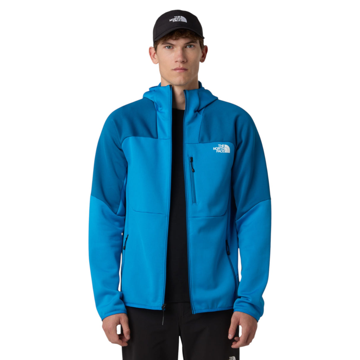 The North Face Men's Meteora Full Zip Fleece Skyline Blue/Adriatic Blue / Small-Skyline Blue/Adriatic Blue / Medium-Skyline Blue/Adriatic Blue / Large-Skyline Blue/Adriatic Blue / X-Large #- 53 Degrees North