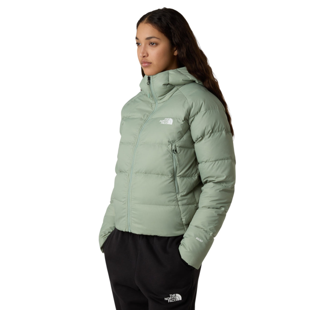 The North Face Women's Hyalite Down Hooded Jacket Slate Moss / X-Small-Slate Moss / Small-Slate Moss / Medium-Slate Moss / Large-Slate Moss / X-Large #- 53 Degrees North