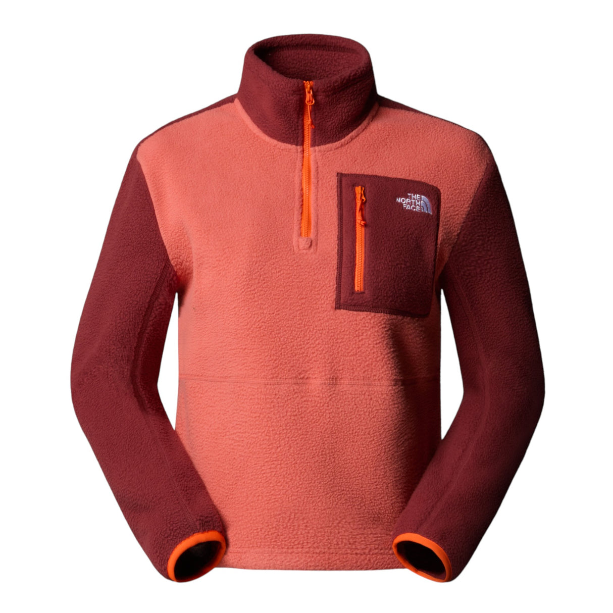 The North Face Women's Yumiori 1/4 Zip Fleece Mars Dust/Sumac/Solar Flare / X-Small-Mars Dust/Sumac/Solar Flare / Small-Mars Dust/Sumac/Solar Flare / Medium-Mars Dust/Sumac/Solar Flare / Large-Mars Dust/Sumac/Solar Flare / X-Large #- 53 Degrees North