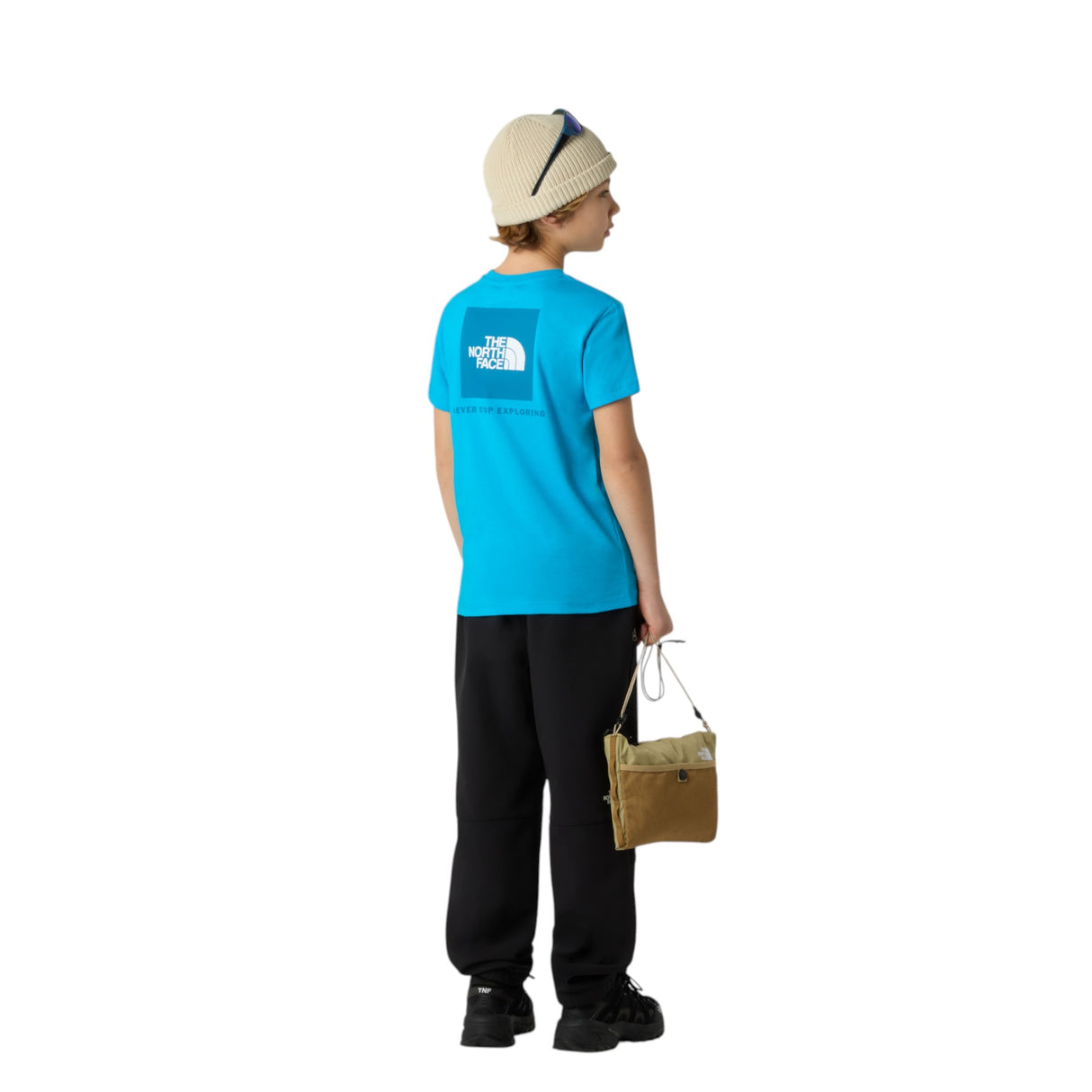 The North Face Teen Box NSE Short Sleeve Tee TNF White / Age 5-6-TNF White / Age 7-8-TNF White / Age 9-10-TNF White / Age 11-12-TNF White / Age 14-16 #- 53 Degrees North