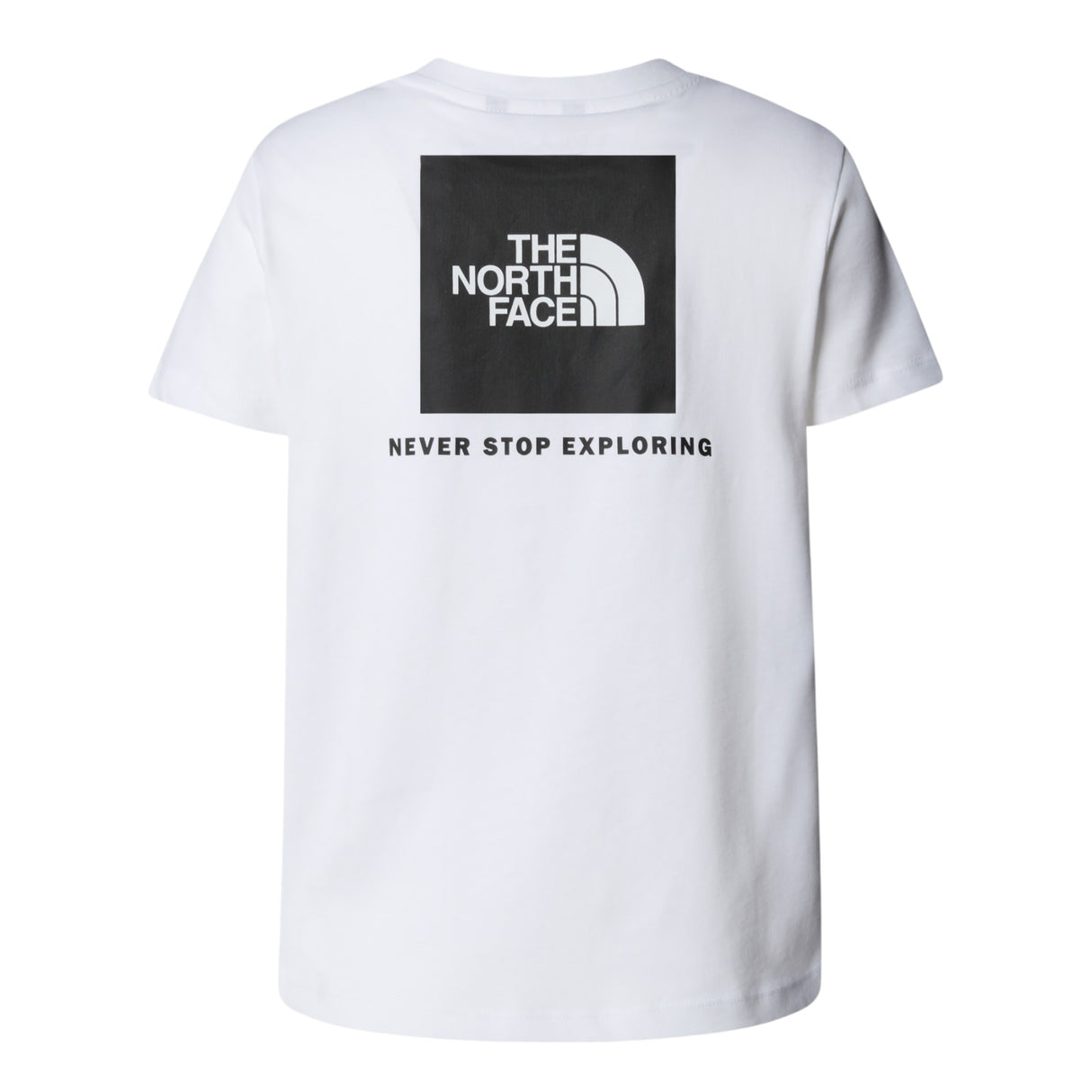 The North Face Teen Box NSE Short Sleeve Tee TNF White / Age 5-6-TNF White / Age 7-8-TNF White / Age 9-10-TNF White / Age 11-12-TNF White / Age 14-16 #- 53 Degrees North