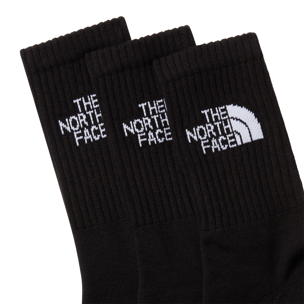 The North Face Everyday Standard Crew Socks - 3 Pack TNF White / Medium - 53 Degrees North