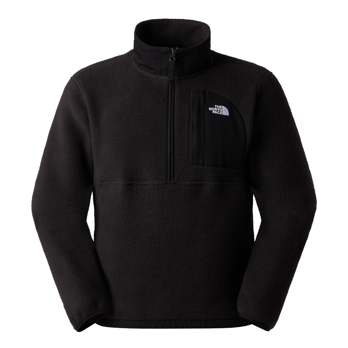 The North Face Men's Yumiori Off-Peak 1/2-Zip Fleece Jacket TNF Black / Small - 53 Degrees North