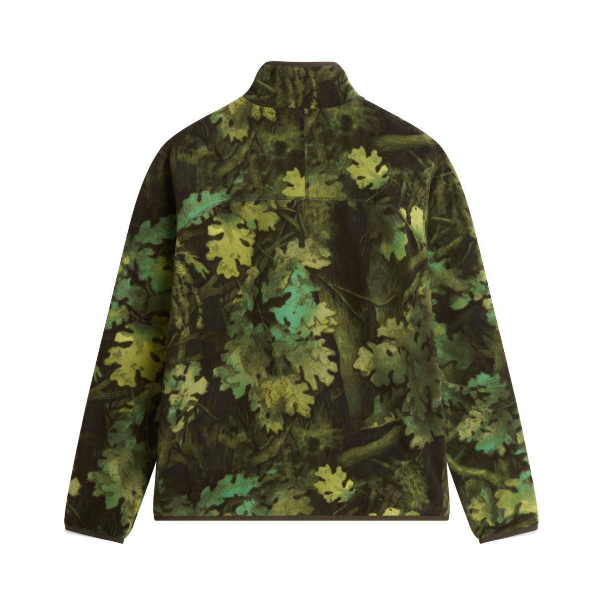The North Face Men's Novelty Logo Glacier Printed 1/4-Zip Fleece New Taupe Green Yosemite / X Small - 53 Degrees North