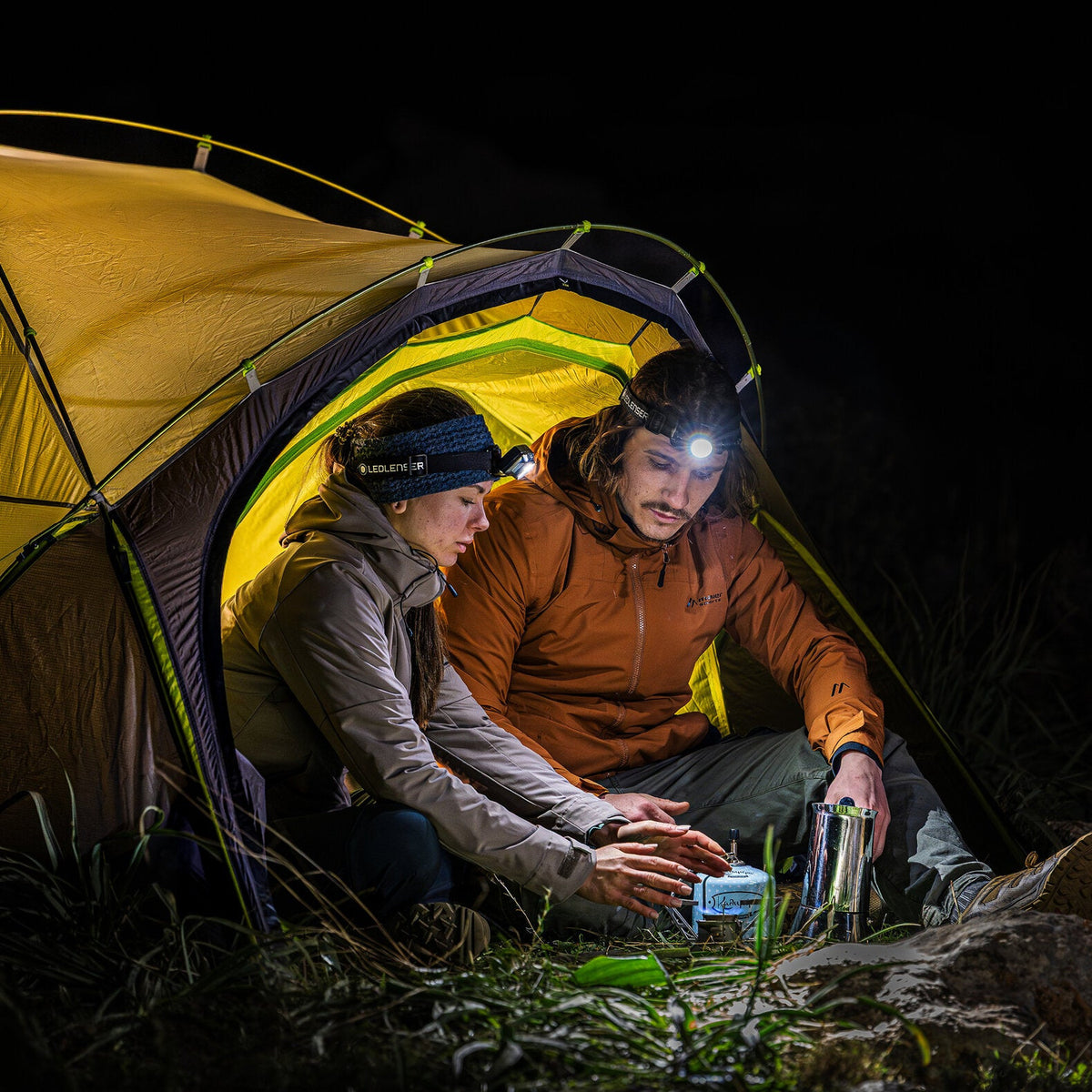 Ledlenser HF4R Rechargeable Headtorch Black - 53 Degrees North
