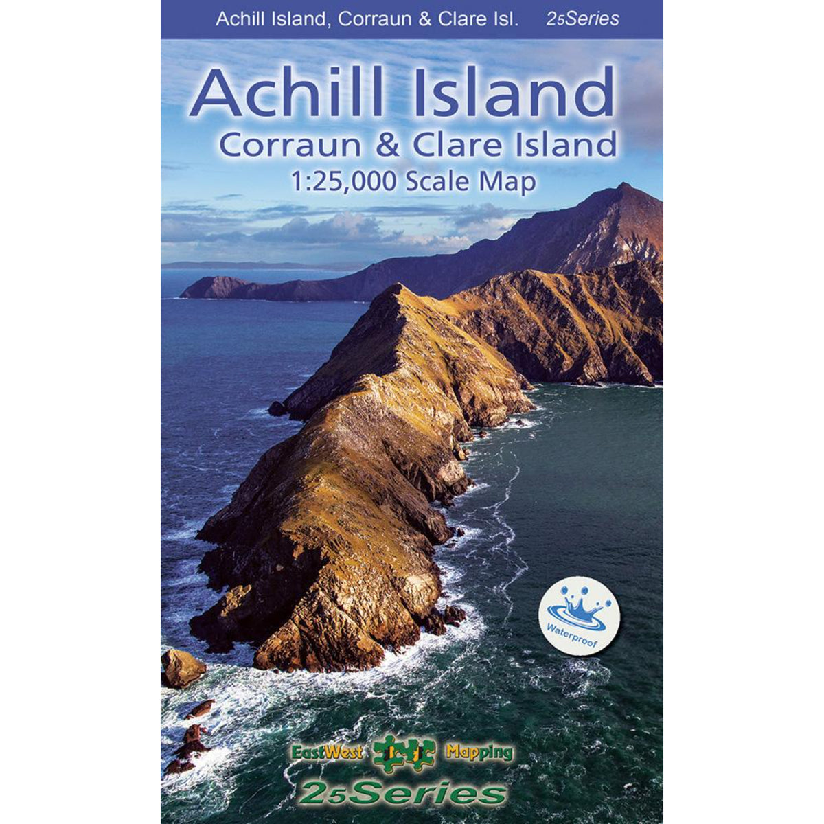 EastWest Mapping Achill & Corraun Clare Island Waterproof Map - 53 Degrees North