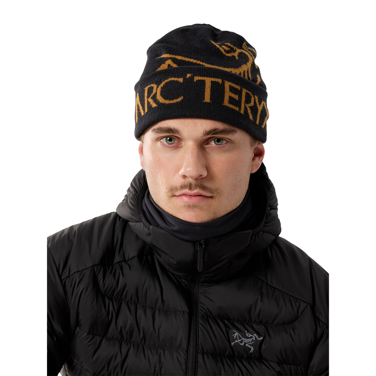Arc'teryx Bird Word Toque 24K Black-Alpine Rose/Bliss-Orca - 53 Degrees North