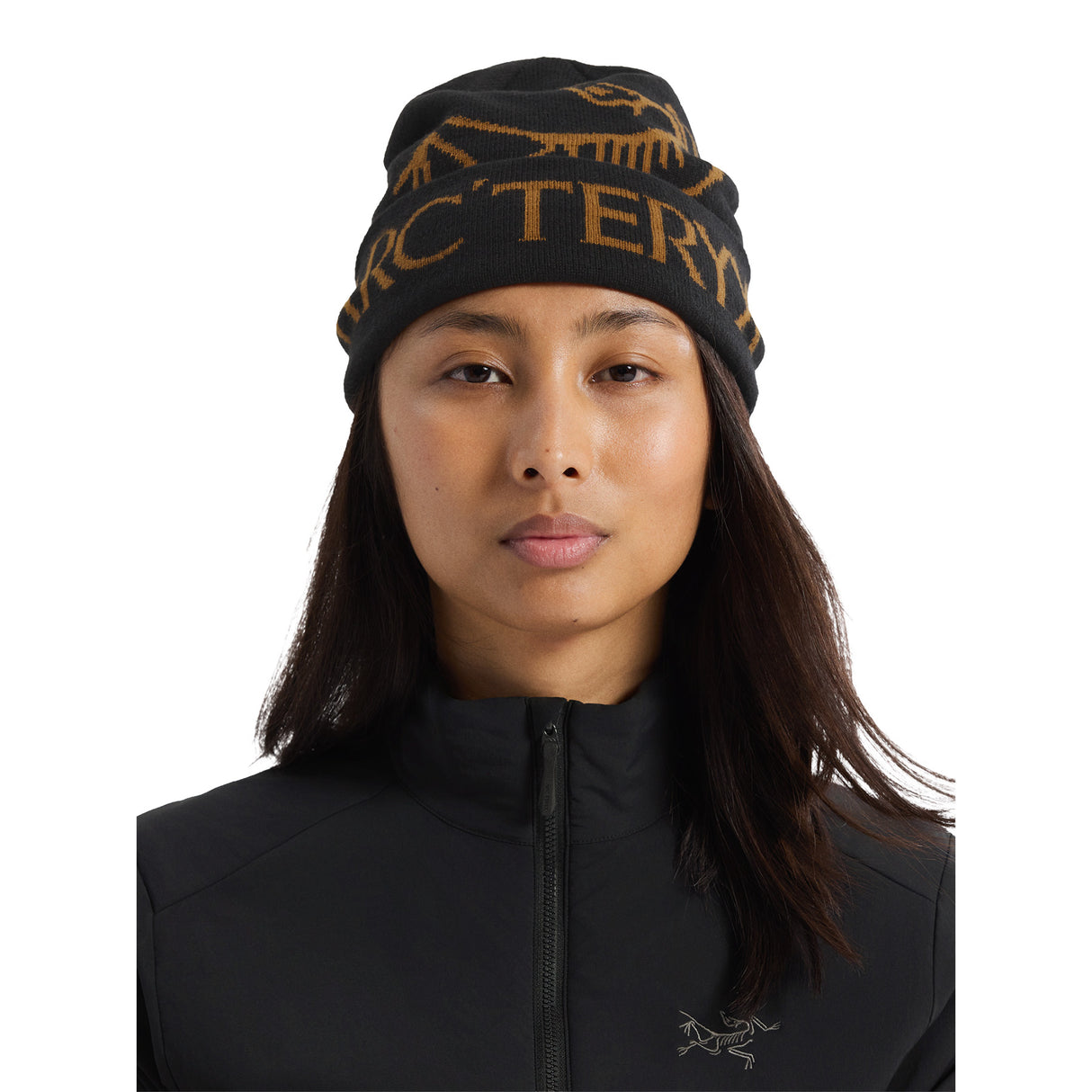 Arc'teryx Bird Word Toque 24K Black-Alpine Rose/Bliss-Orca - 53 Degrees North