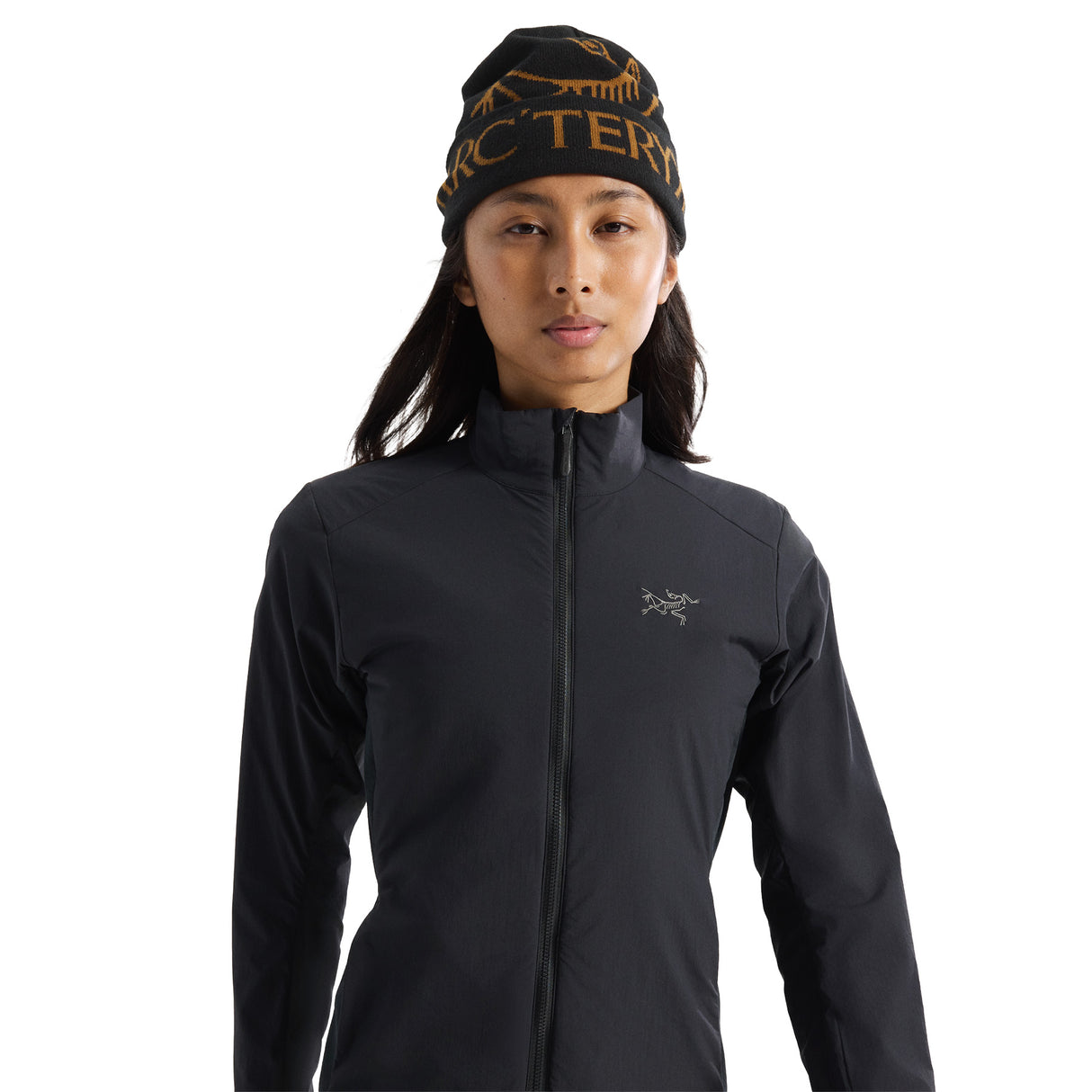 Arc'teryx Bird Word Toque 24K Black-Alpine Rose/Bliss-Orca - 53 Degrees North
