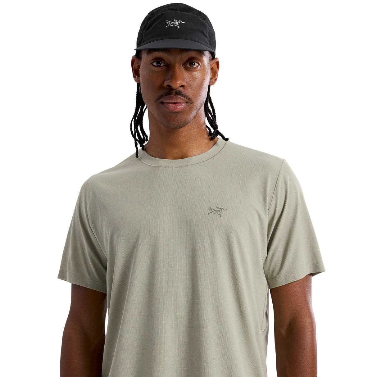 Arc'teryx Men's Cormac Crew T-Shirt Dark Stratus / Small-Dark Stratus / Medium-Dark Stratus / Large-Dark Stratus / X-Large-Black / Small - 53 Degrees North