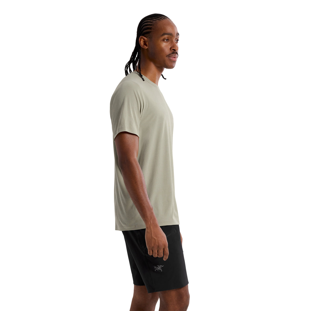 Arc'teryx Men's Cormac Crew T-Shirt Dark Stratus / Small-Dark Stratus / Medium-Dark Stratus / Large-Dark Stratus / X-Large-Black / Small - 53 Degrees North