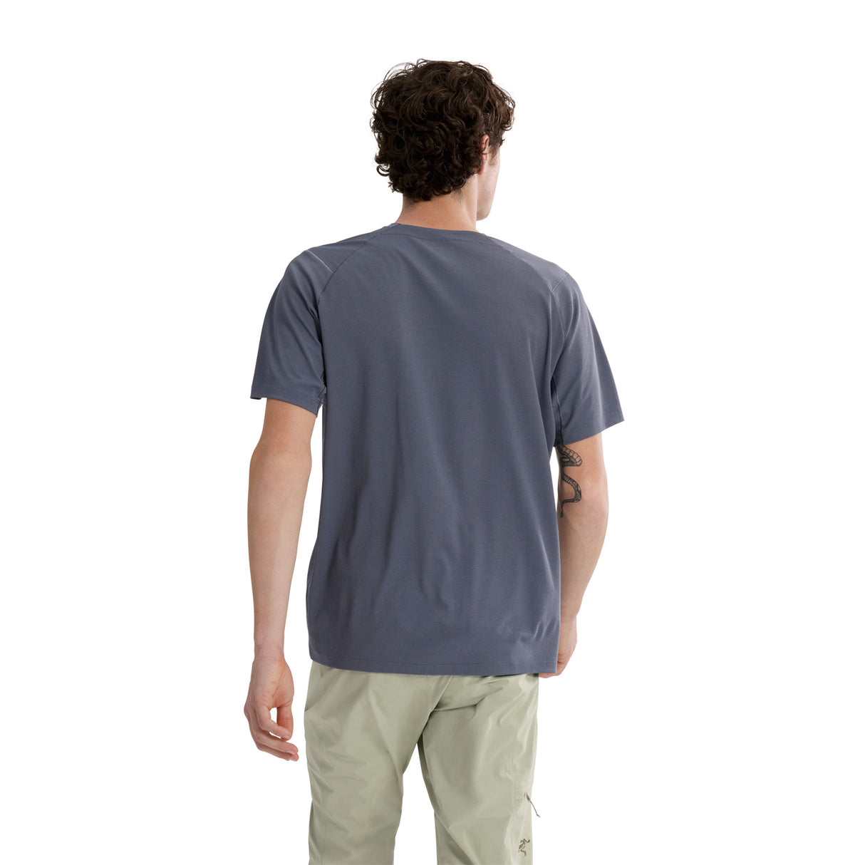Arc'teryx Men's Cormac Crew T-Shirt Dark Stratus / Small-Dark Stratus / Medium-Dark Stratus / Large-Dark Stratus / X-Large-Black / Small - 53 Degrees North