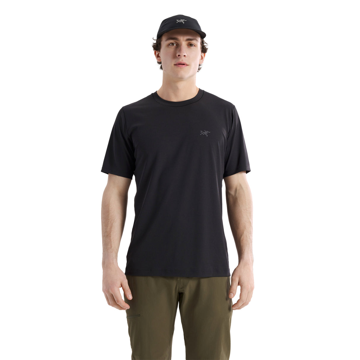 Arc'teryx Men's Cormac Crew T-Shirt Dark Stratus / Small-Dark Stratus / Medium-Dark Stratus / Large-Dark Stratus / X-Large-Black / Small - 53 Degrees North