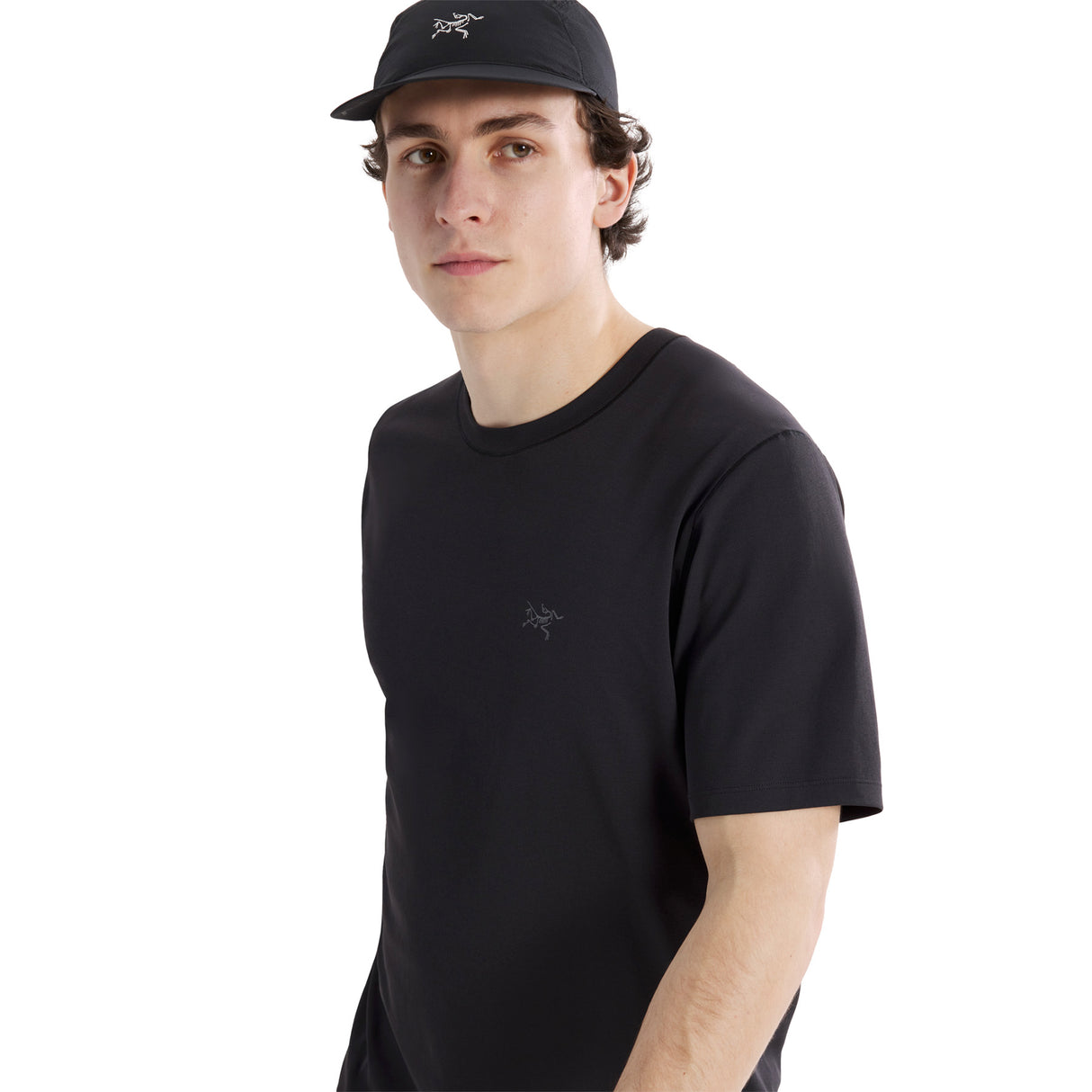 Arc'teryx Men's Cormac Crew T-Shirt Dark Stratus / Small-Dark Stratus / Medium-Dark Stratus / Large-Dark Stratus / X-Large-Black / Small - 53 Degrees North