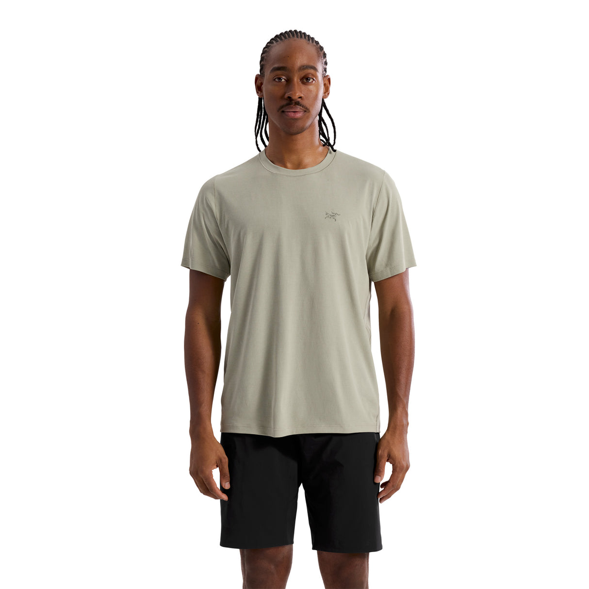 Arc'teryx Men's Cormac Crew T-Shirt Dark Stratus / Small-Dark Stratus / Medium-Dark Stratus / Large-Dark Stratus / X-Large-Black / Small - 53 Degrees North